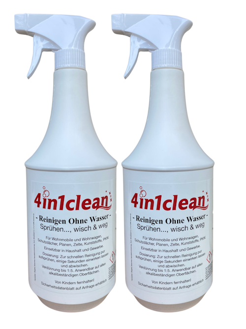 4in1clean 4in1clean - Duo Clean Paket – 2 x 1000ml